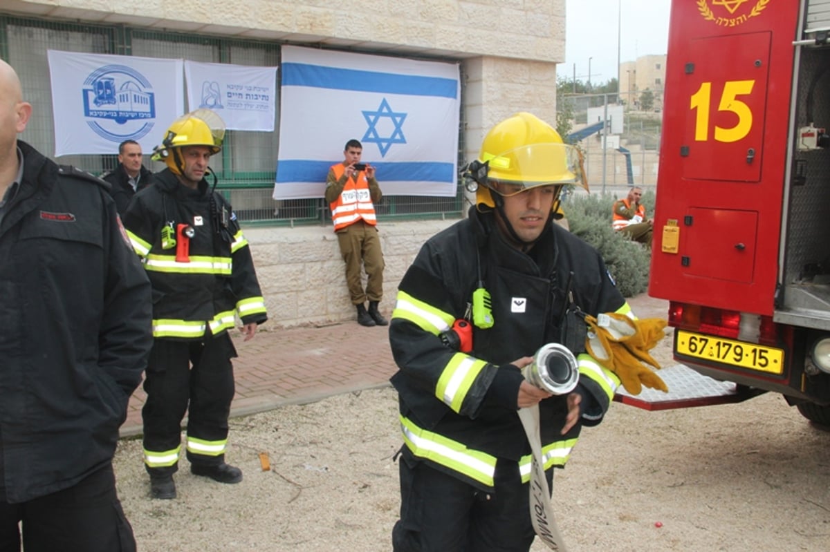 גלריה: תרגיל חילוץ והצלה