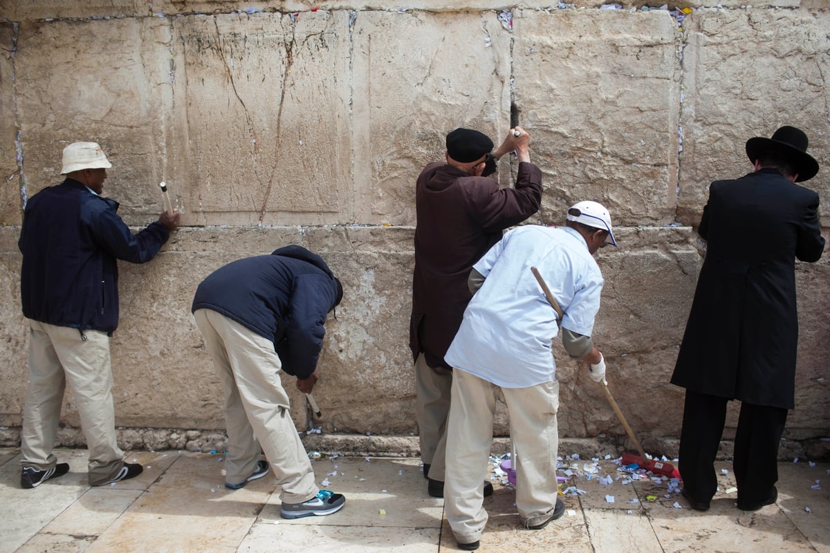 הכותל המערבי כשר לפסח • גלריה