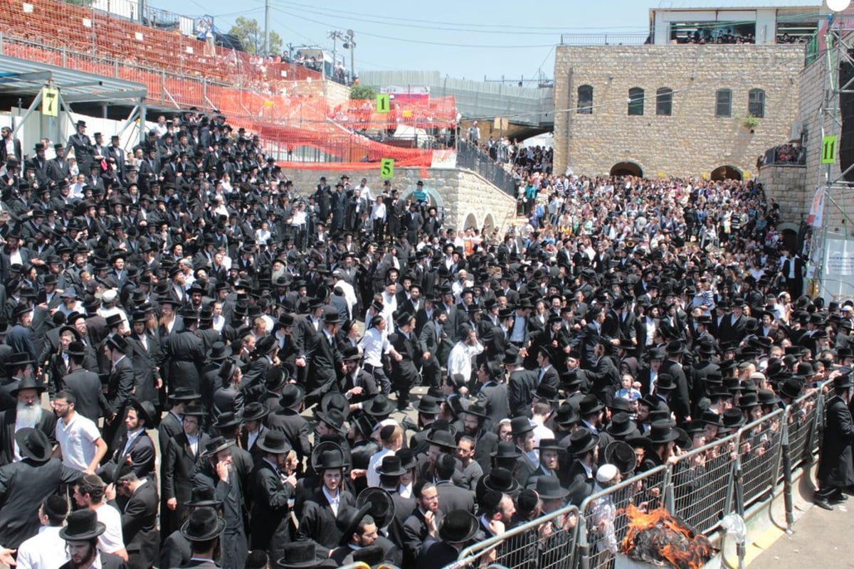 חלאקה, שרב, וח"י רוטל • מירון בוערת משמחה; צפו