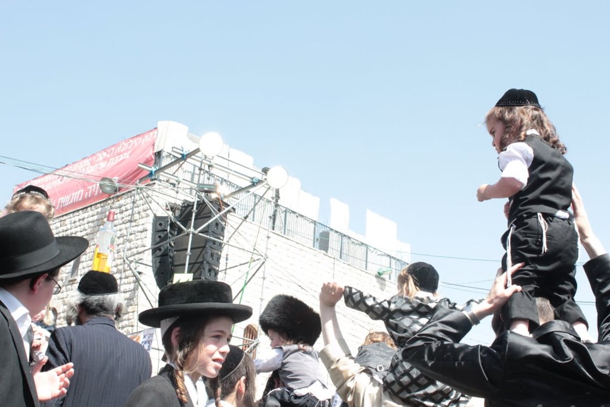 חלאקה, שרב, וח"י רוטל • מירון בוערת משמחה; צפו