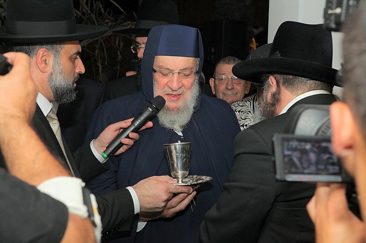 גלריה: חתונת בן האדמו"ר רבי יחיאל אבוחצירא