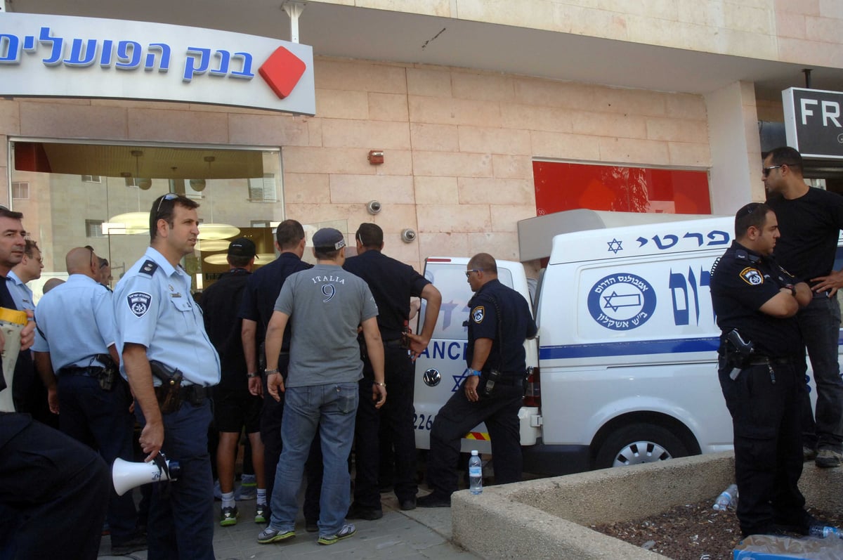 הזדעזעתי עמוקות, זירת הטבח אתמול