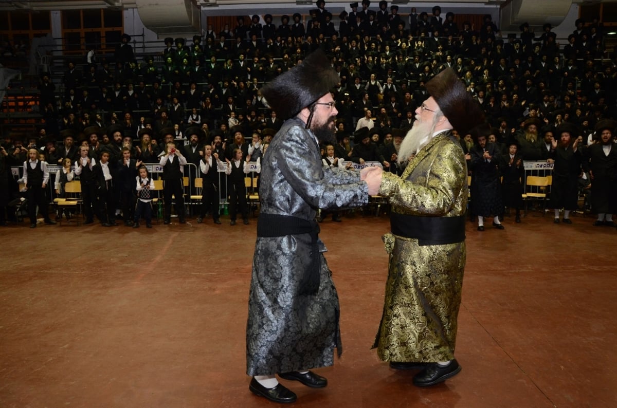 גלרית ענק • חתונת בית צאנז ומעמד ה'מצווה טאנץ'