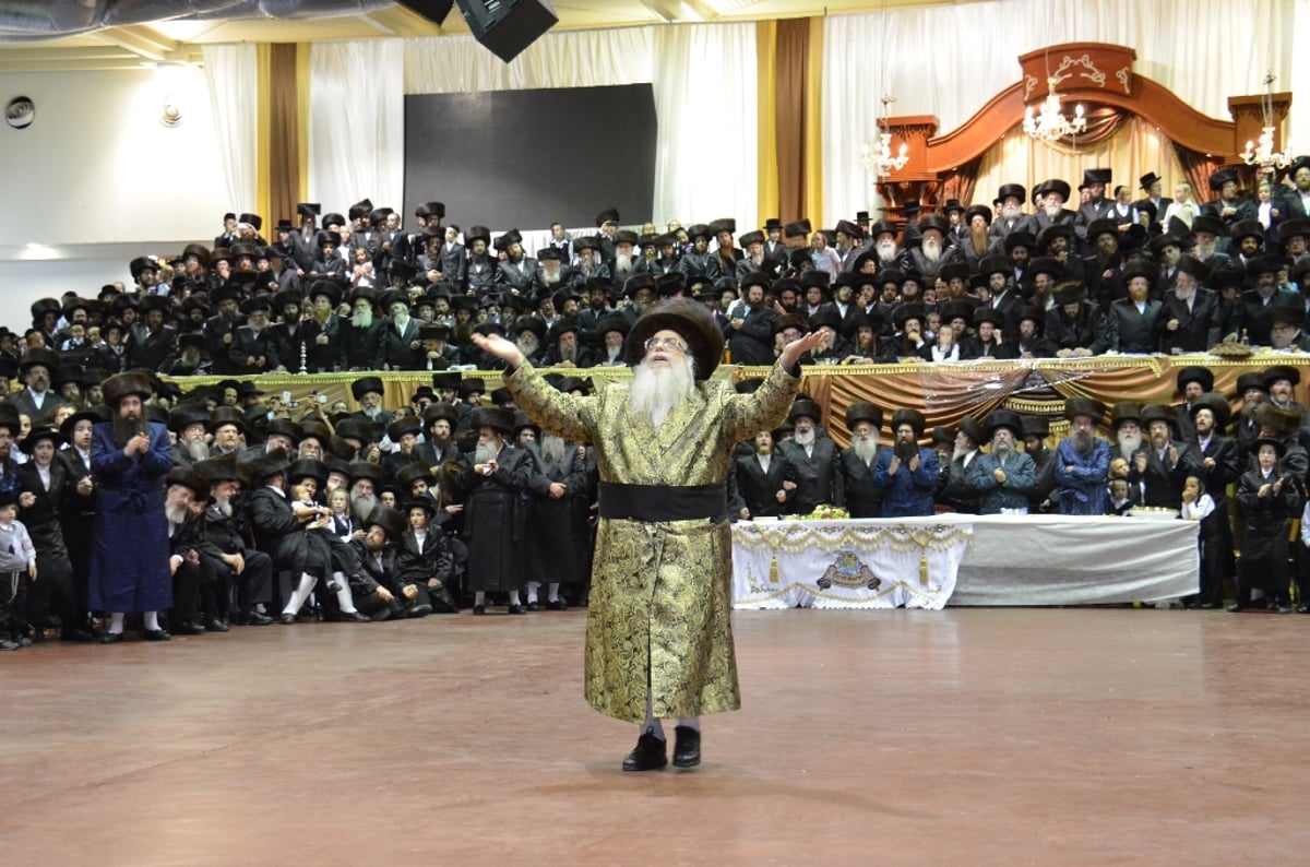 גלרית ענק • חתונת בית צאנז ומעמד ה'מצווה טאנץ'