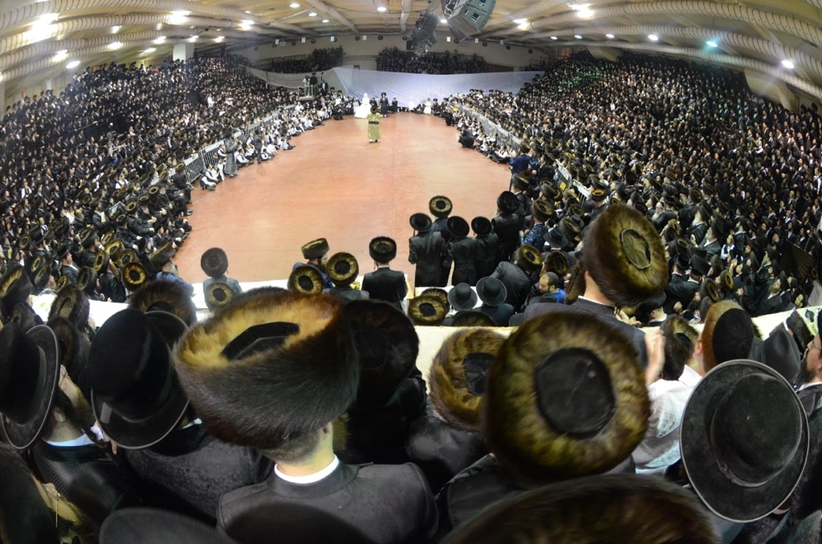 גלרית ענק • חתונת בית צאנז ומעמד ה'מצווה טאנץ'