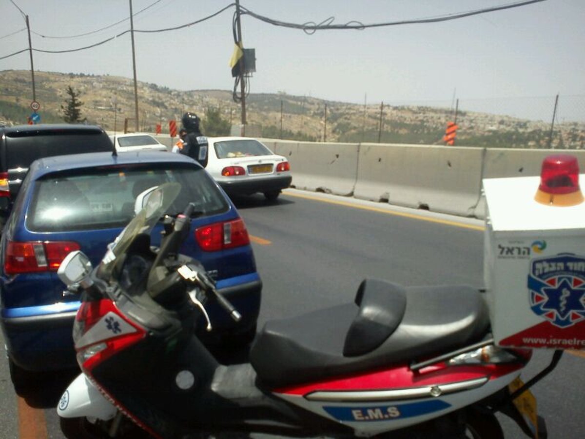 כביש 1: תאונת שרשרת עם ראש השב"כ יורם כהן