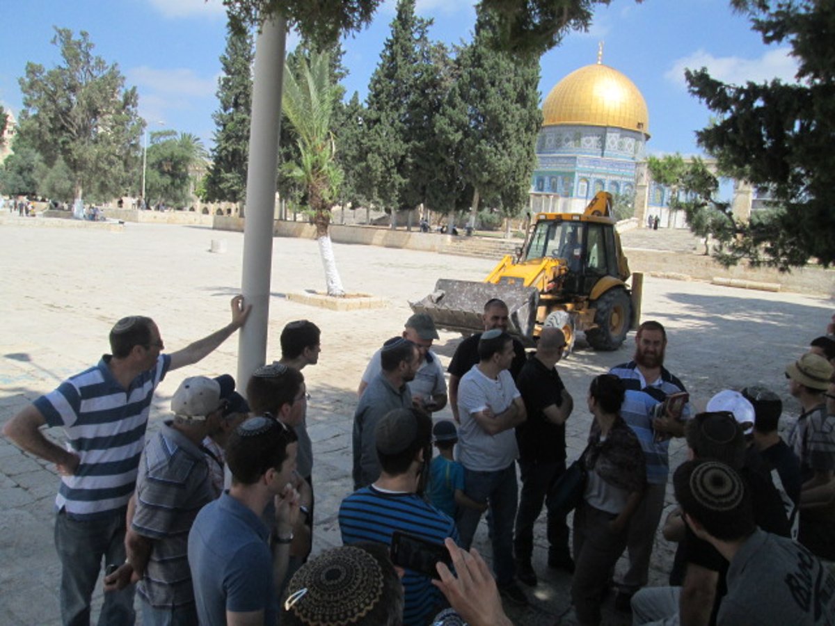 צפו בתמונות: עיתונאים ביקרו בהר הבית