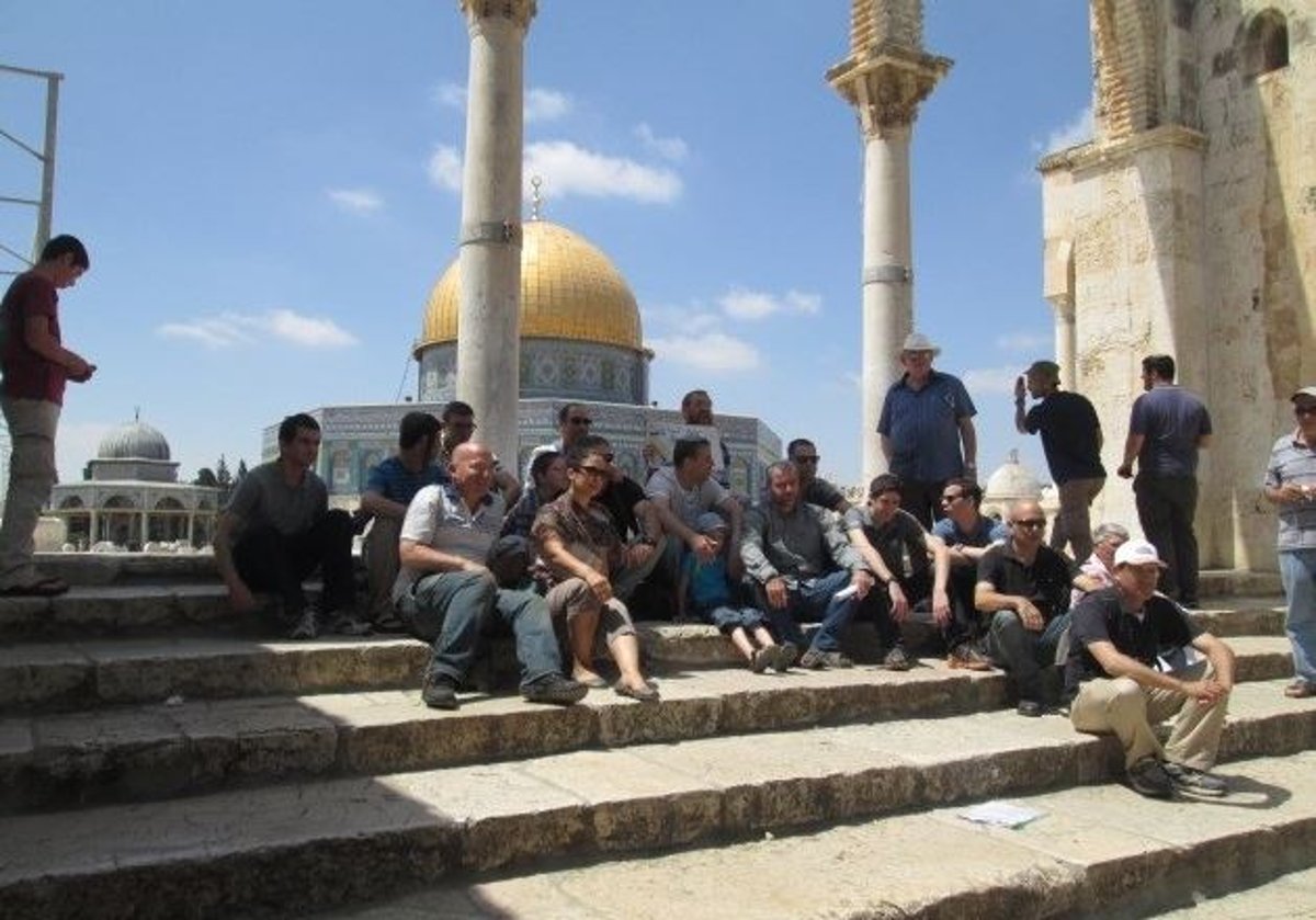 צפו בתמונות: עיתונאים ביקרו בהר הבית