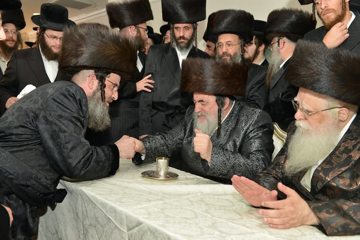 נישואי נכדת הרבי מנדבורנה זצ"ל • גלריה