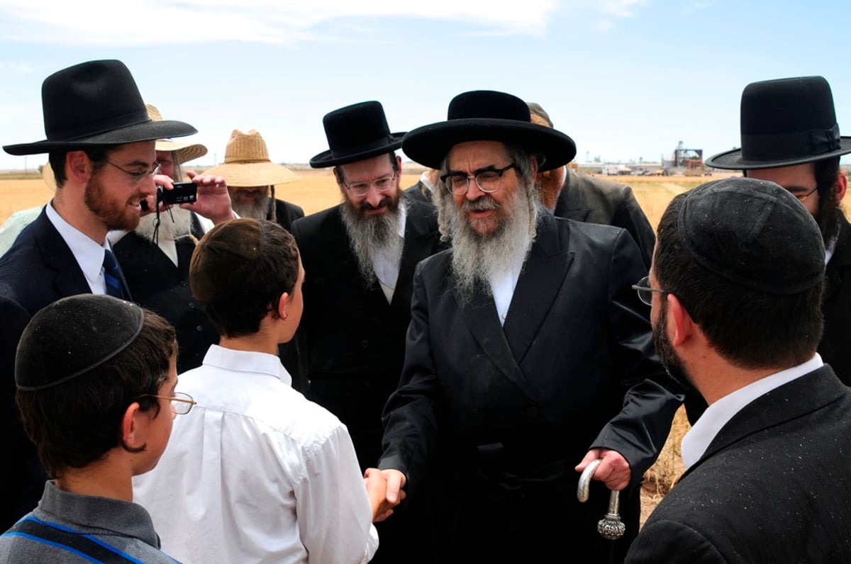 הקציר של הרבי סאטמר: צפו בגלרית ענק מאריזונה