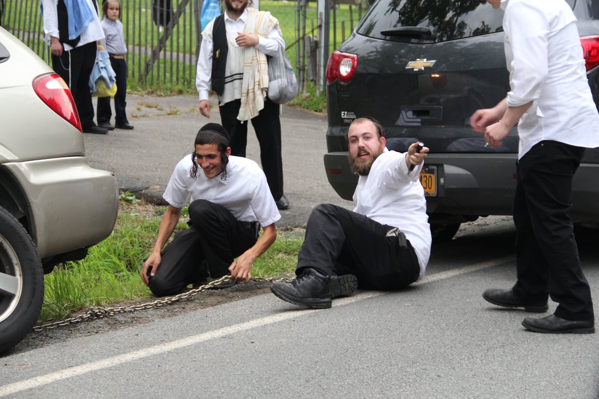 צפו: החרדים בארה"ב בחופשת ה'קאנטרי'