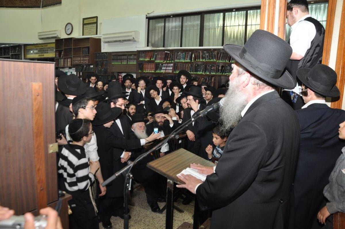 ב'לדרמן' ספדו לגרי"ש אלישיב זצ"ל • גלריה