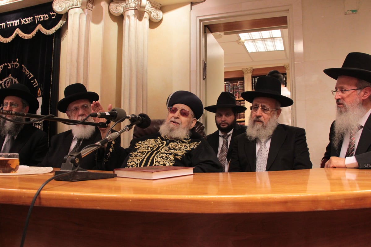 הרב עובדיה יוסף: "הרב עמאר הבטיחני שהוא יתמוך בבני הגאון רבי יצחק"