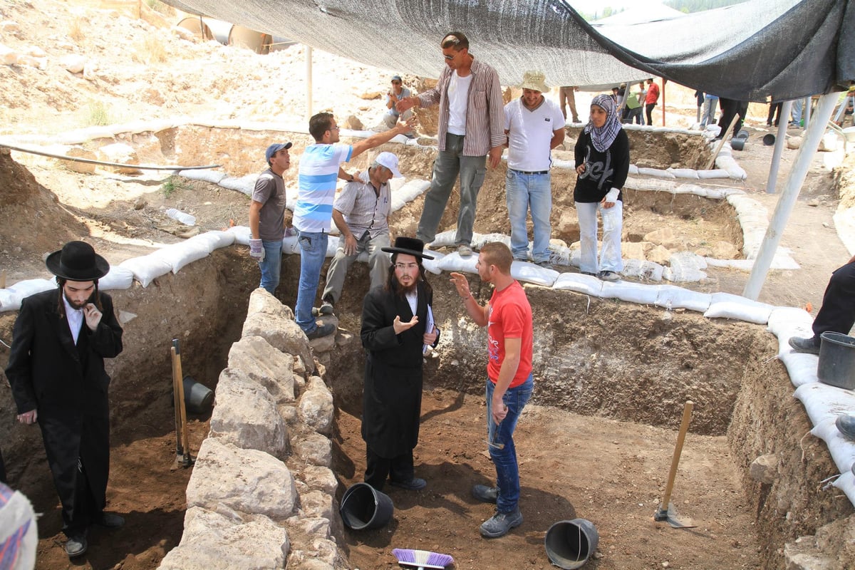 צפו: מפגינים חרדים מחו על 'חילול קברים' סמוך לשער הגיא