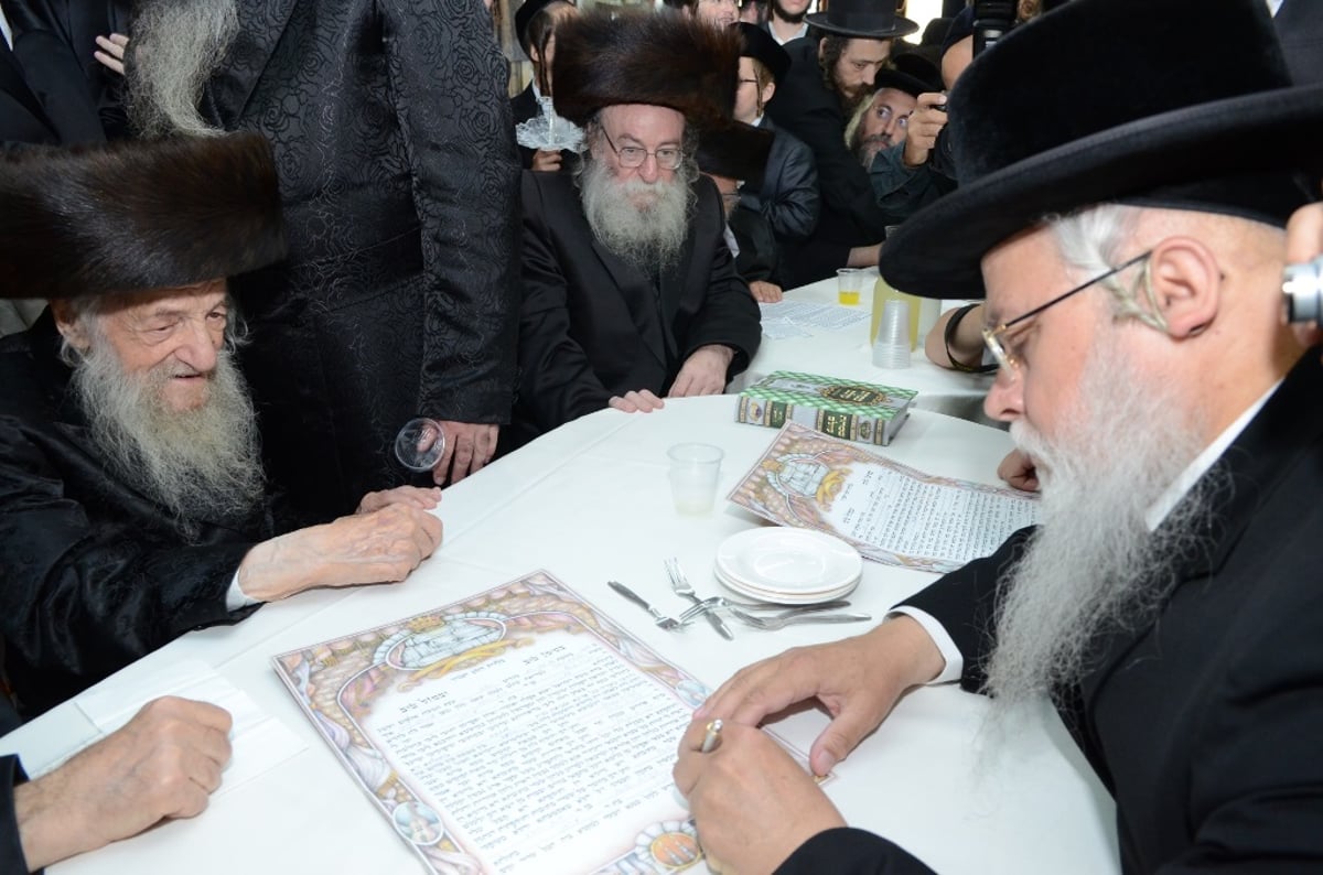 שמחת נישואי נינת הגר"ש וואזנר • גלריה