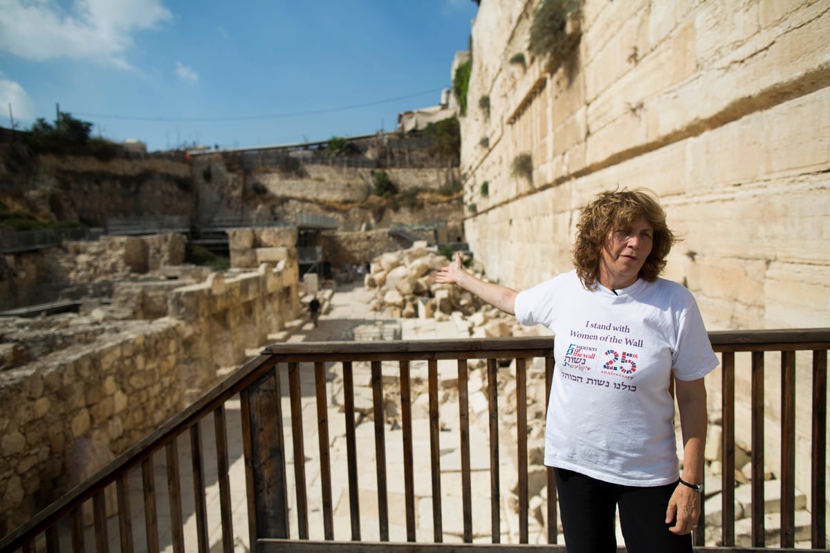 "נשות הכותל" בשביתת מחאה בכותל המערבי