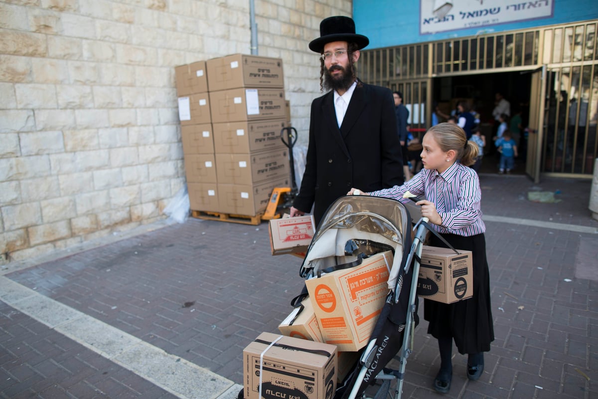 חוששים מסוריה: היסטריה במוקדי חלוקת ערכות מגן