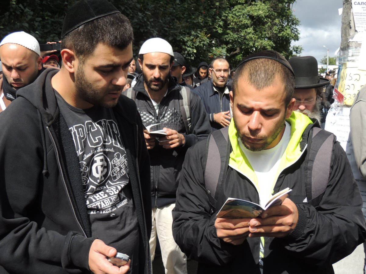 ערב ר"ה: אמירת 'התיקון הכללי' באומן • גלריה