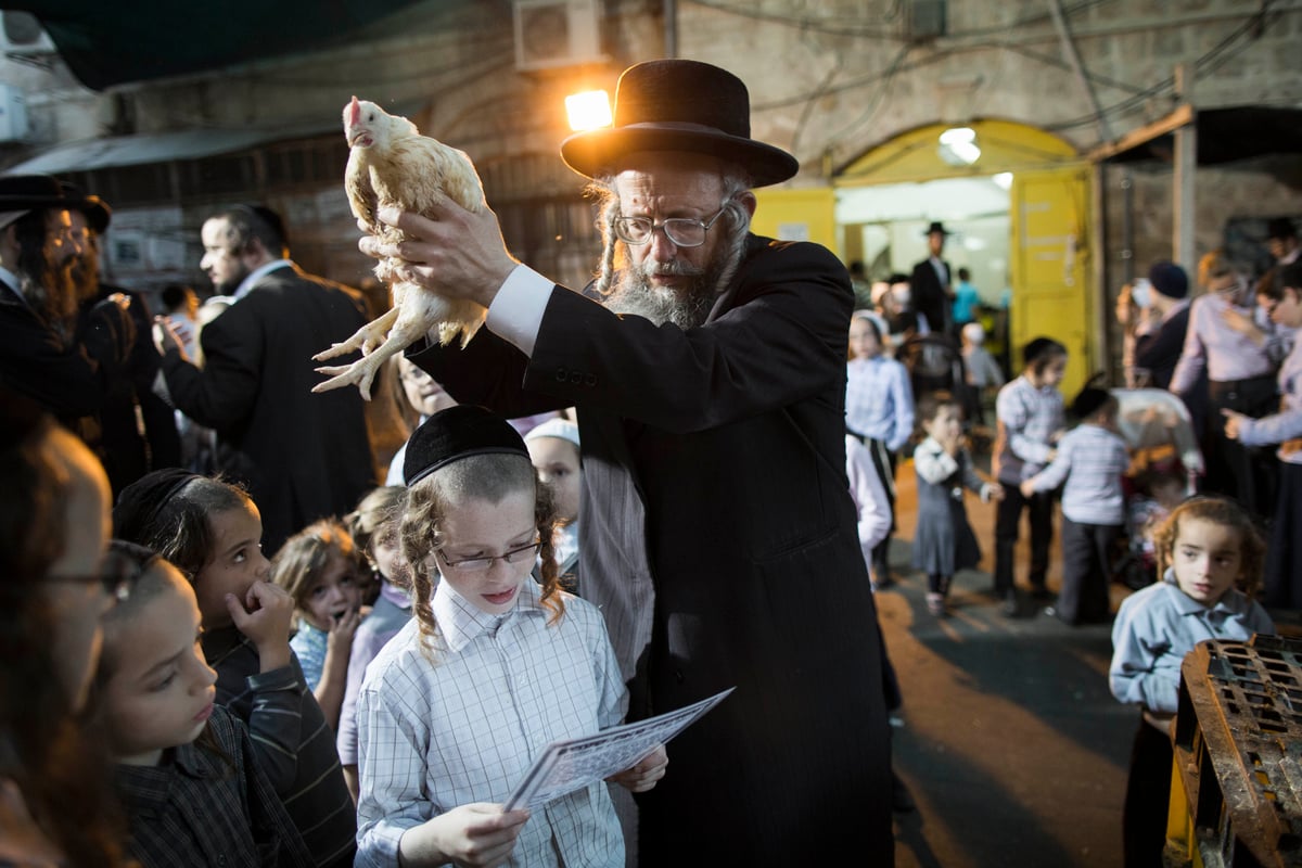 זֶה הַתַּרְנְגוֹל יֵלֵךְ לְמִיתָה: "כפרות" במאה שערים • גלריה