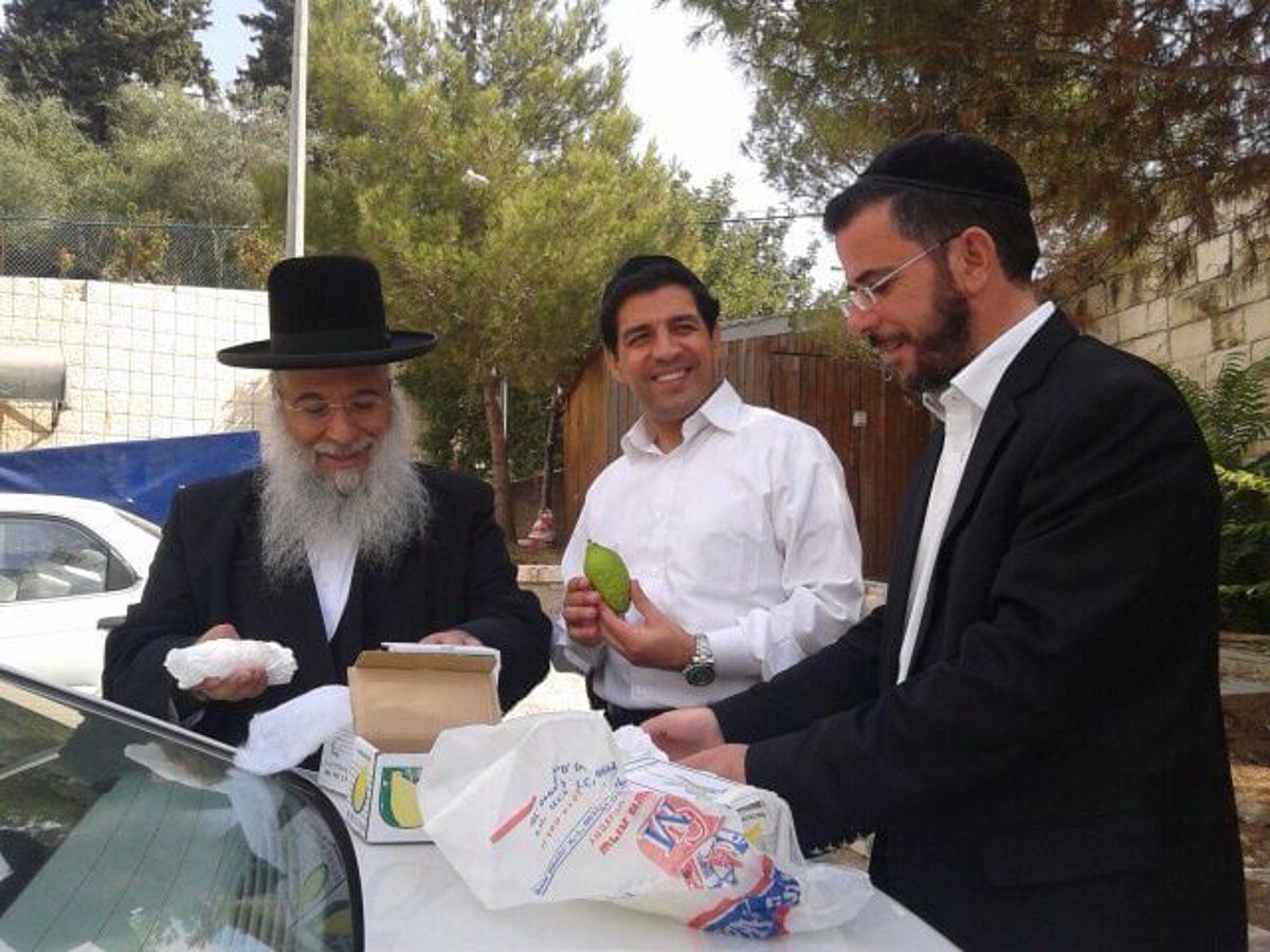 האתרוג של המקובל רבי בניהו שמואלי