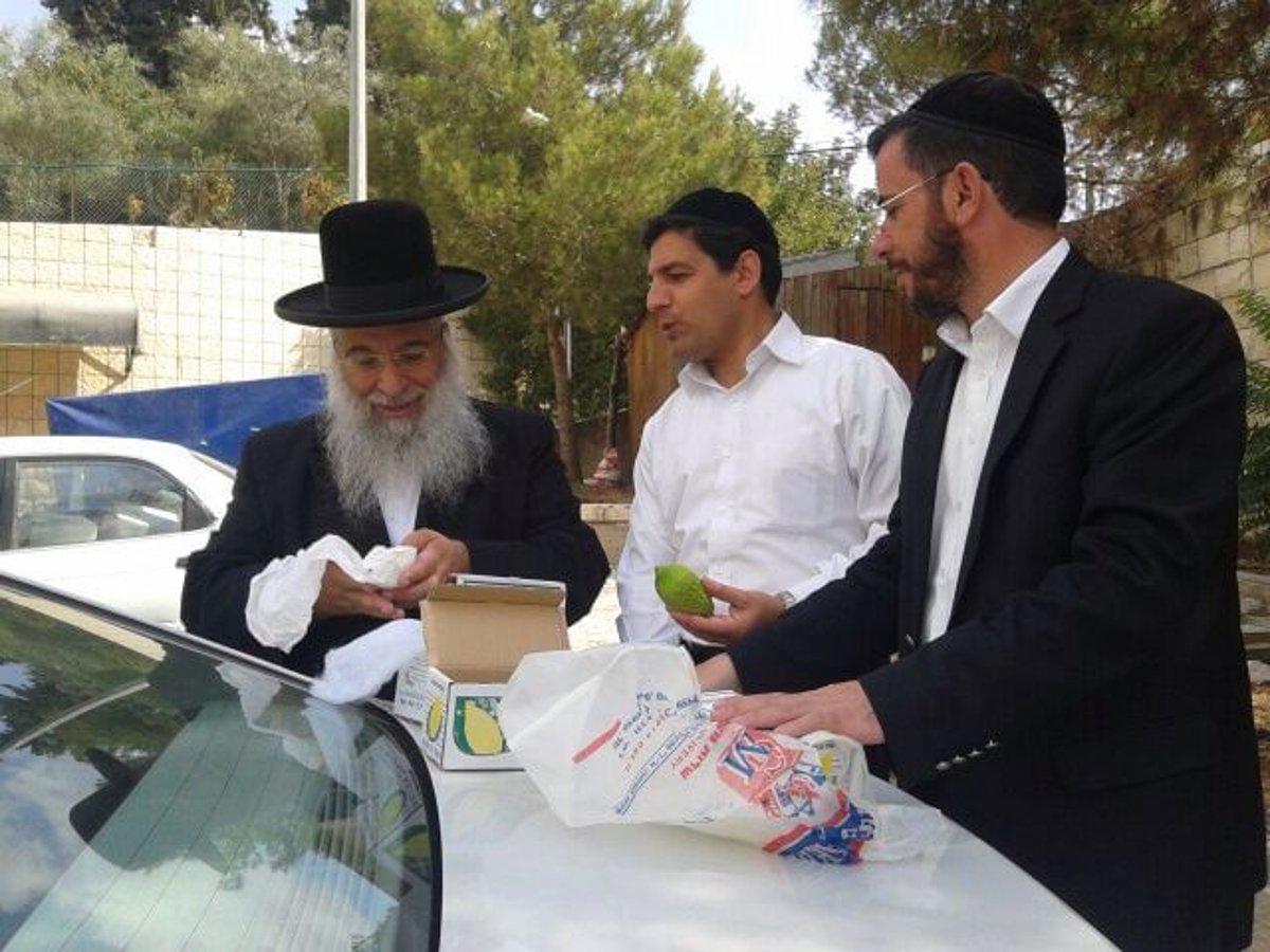 האתרוג של המקובל רבי בניהו שמואלי