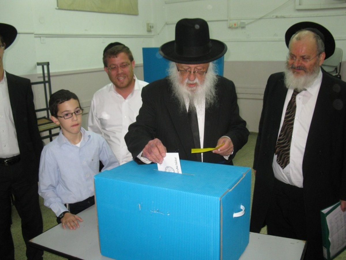 והיו עיניך רואות • הצבעת הרבנים בבחירות