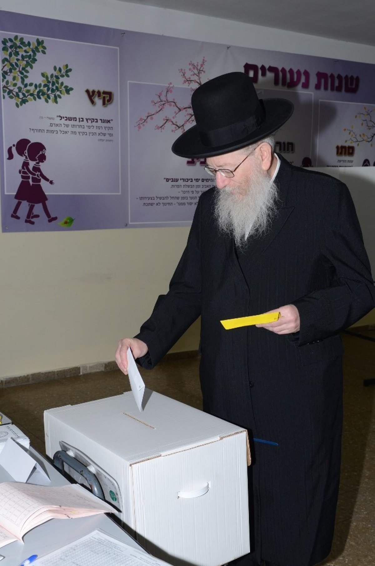 צפו: יום הבחירות של ח"כ יעקב ליצמן