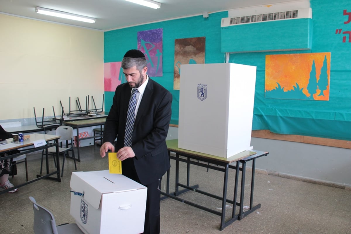 יום הבחירות של 'יהדות התורה' בירושלים • גלריה