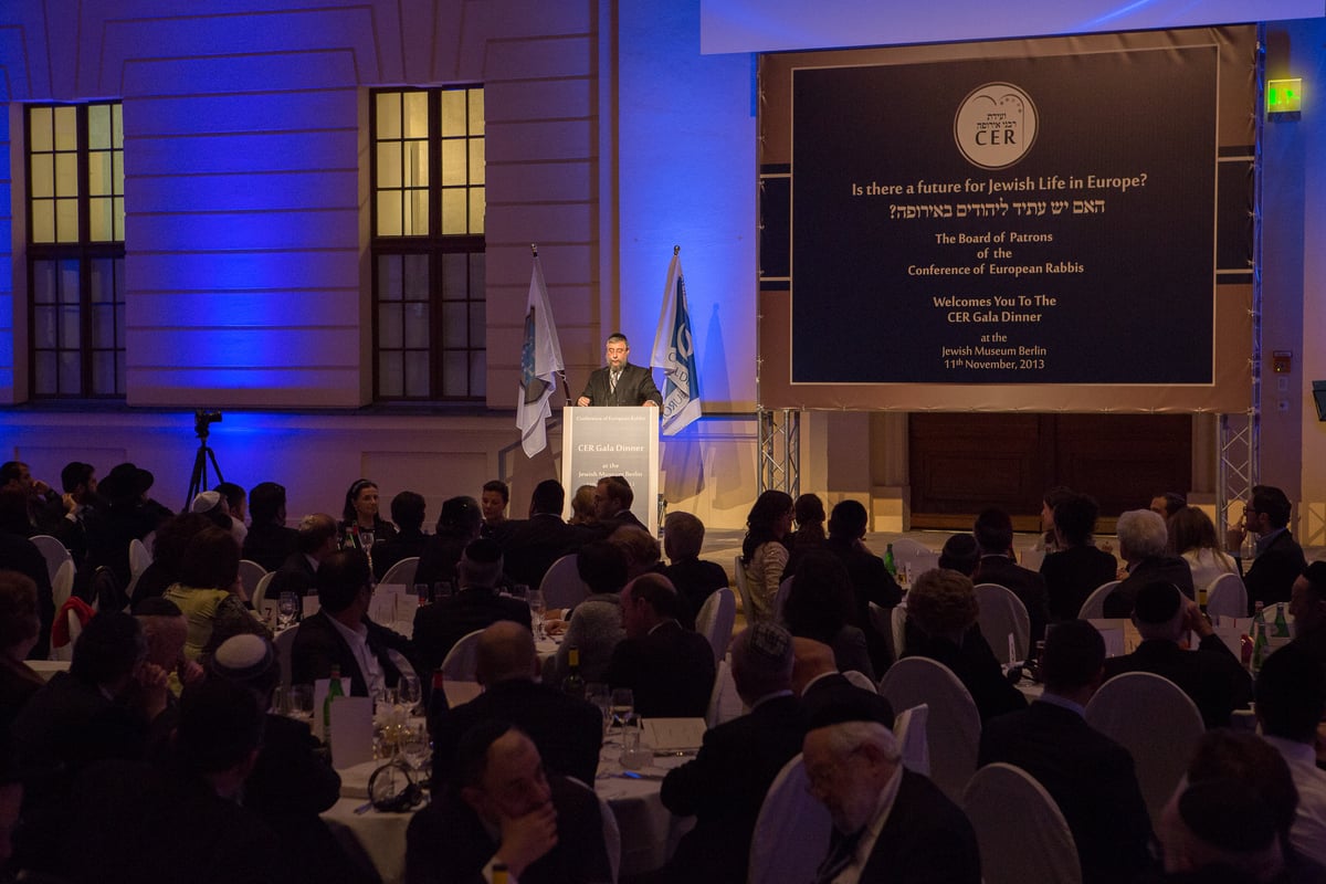 הרב פנחס גולדשמיט: "תודה שהיהודים רצויים באירופה"