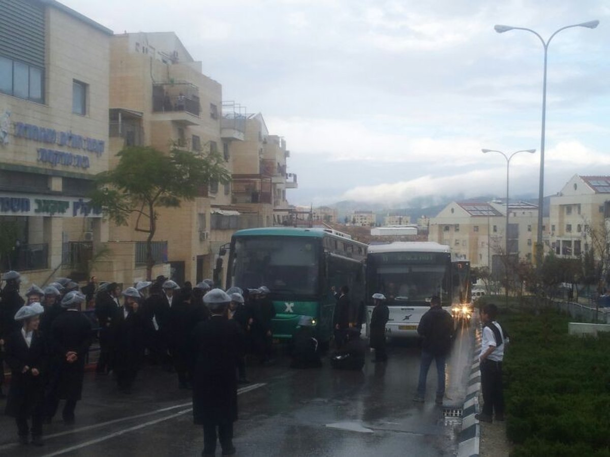 הפגנות סרבן ההתייצבות: ארבעה עוכבו לחקירה בבית שמש