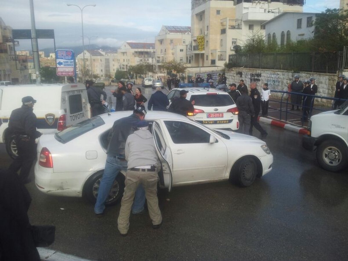 הפגנות סרבן ההתייצבות: ארבעה עוכבו לחקירה בבית שמש