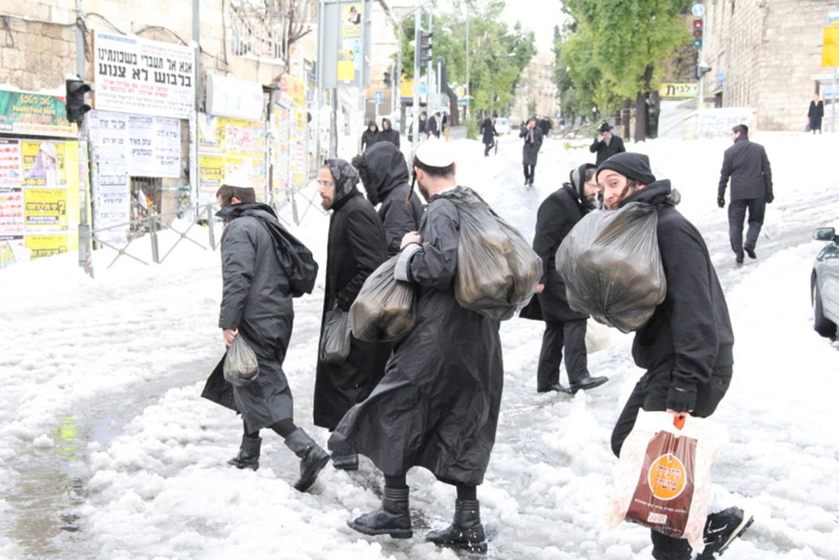 ההכנות לשבת ש"גאולה" לא תשכח • צפו בגלריה