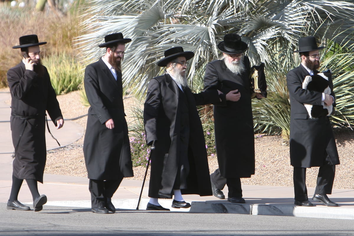 תמונות: האדמו"ר מסאטמר נופש בקליפוורניה