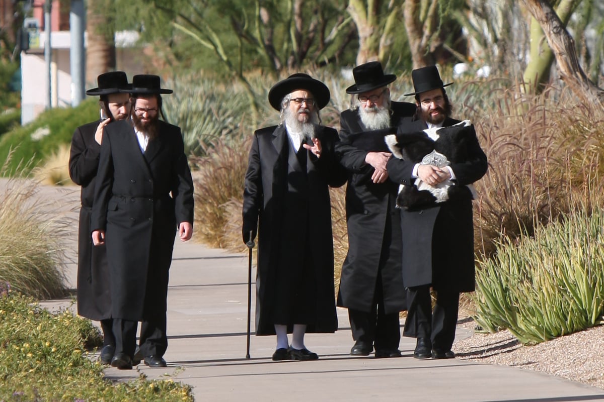 תמונות: האדמו"ר מסאטמר נופש בקליפוורניה