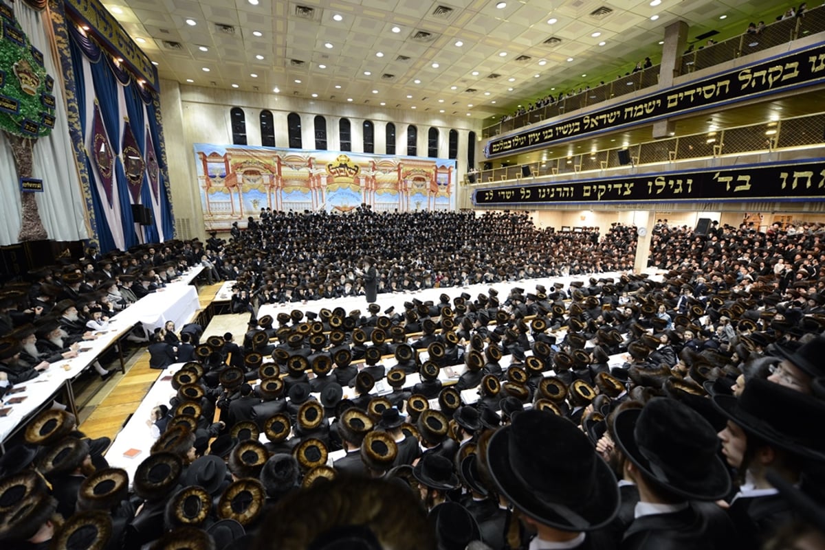 תיעוד ענק: חתונת בת הרבי מבאבוב