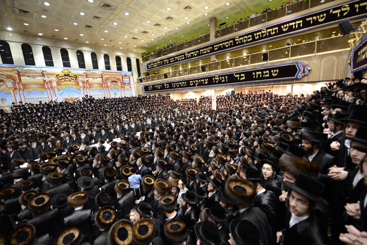 תיעוד ענק: חתונת בת הרבי מבאבוב