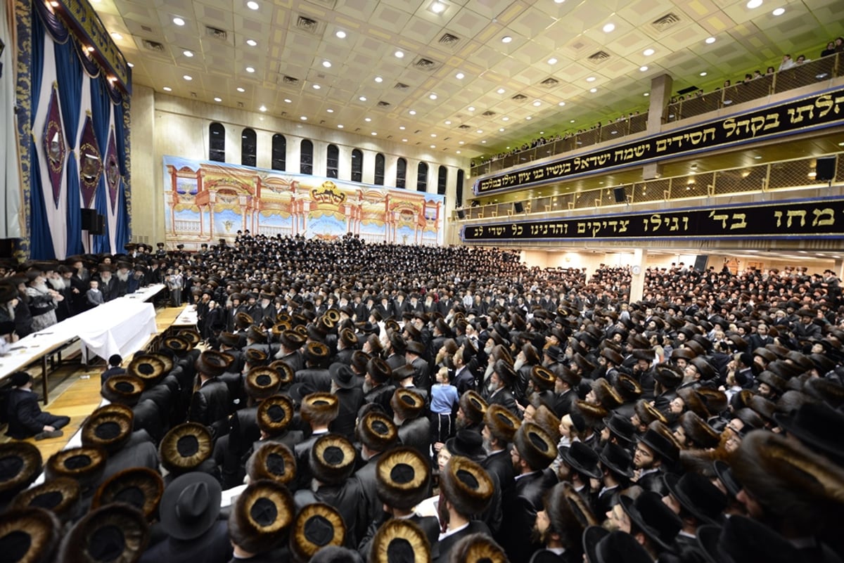 תיעוד ענק: חתונת בת הרבי מבאבוב