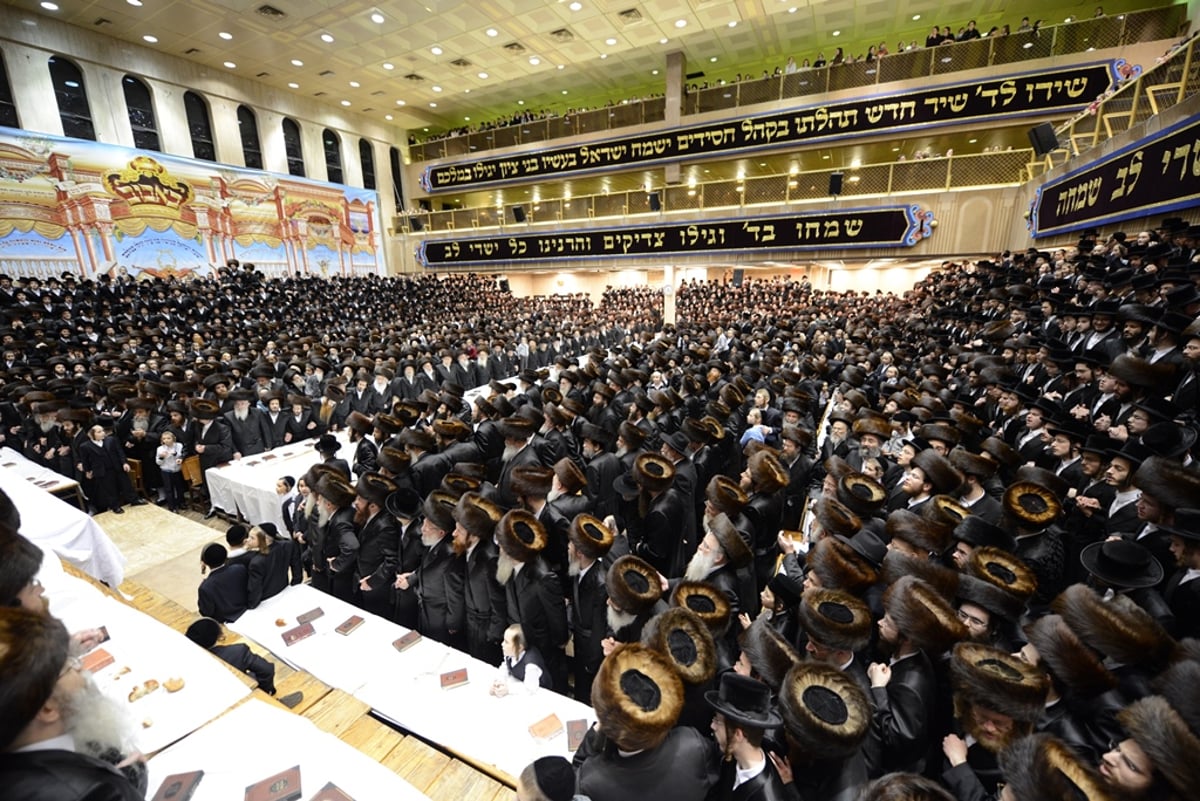 תיעוד ענק: חתונת בת הרבי מבאבוב