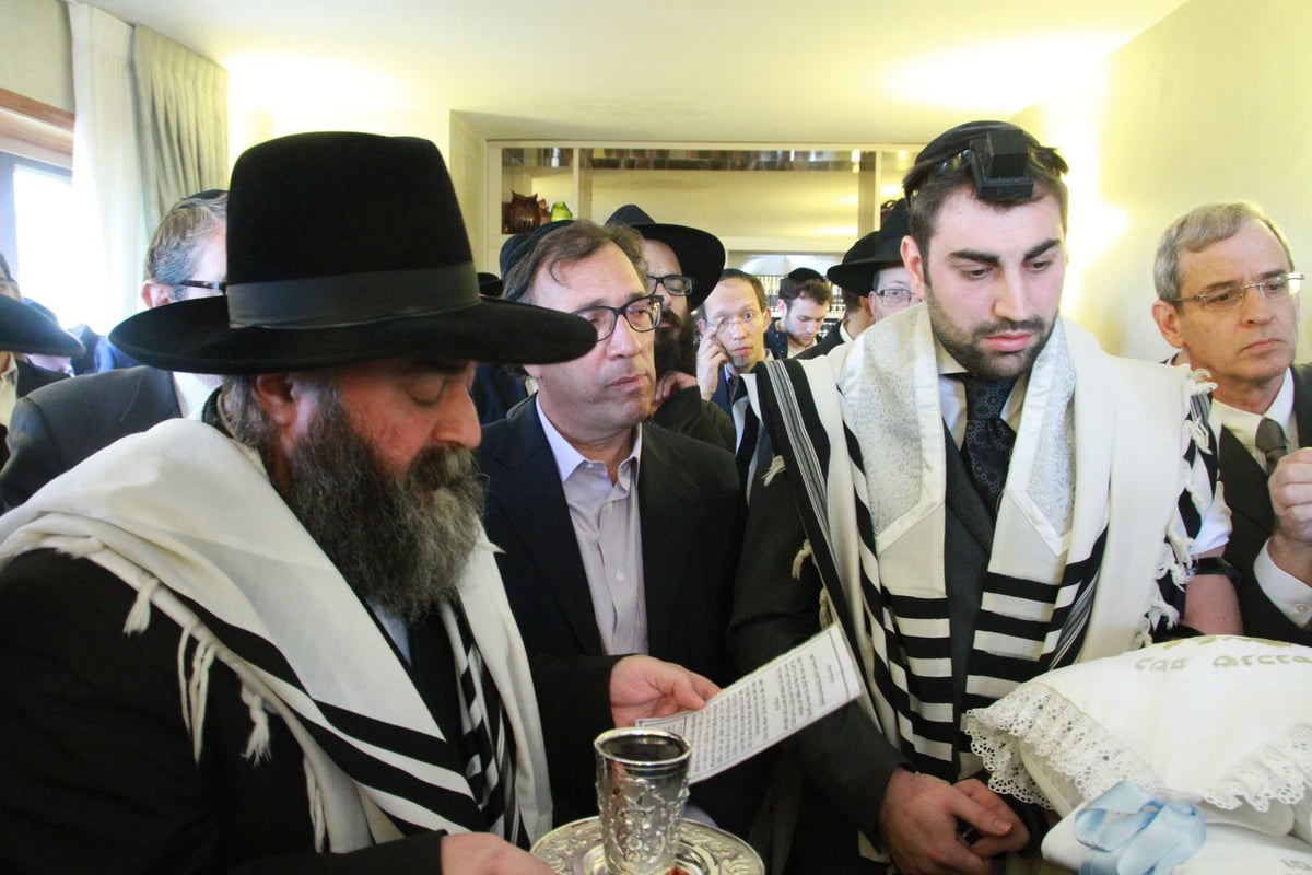 לאחר הטרגדיה: המשפחה חגגה ברית מילה לאחיין