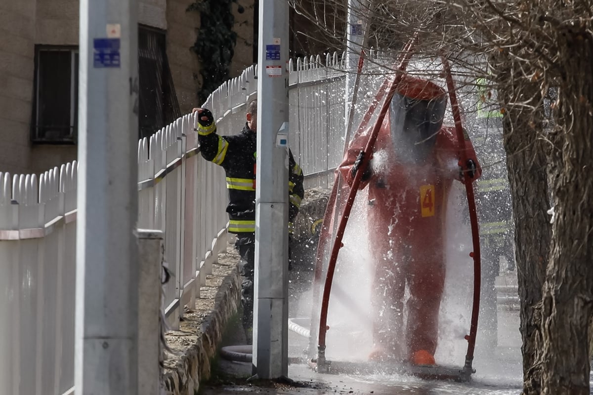 זירת הרעלת המשפחה החרדית ירושלים • גלריה