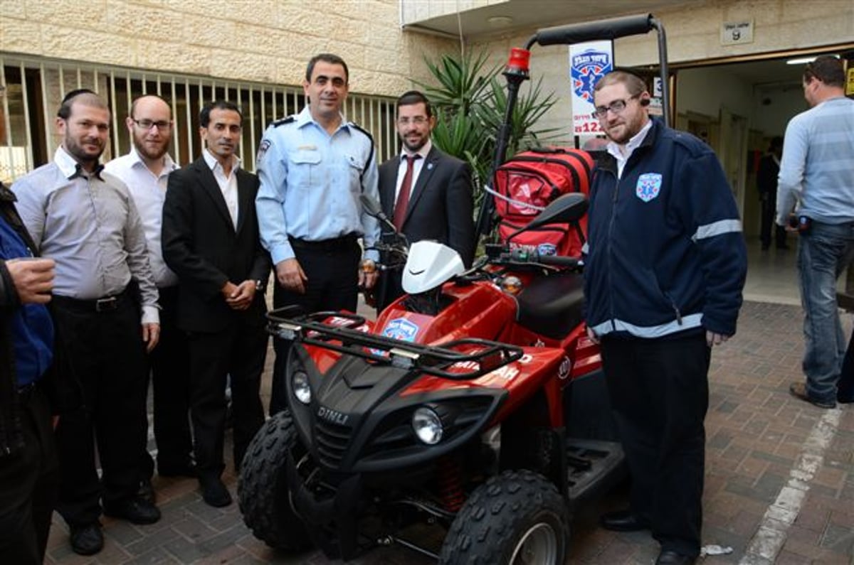 שלושה אופנולנסים חדשים נוספו בסניף 'איחוד הצלה' בני ברק