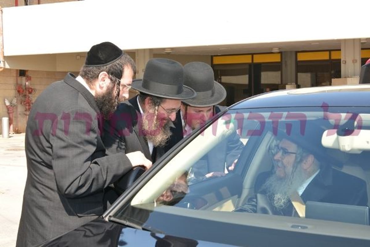 גלריה: האדמו"ר מסאטמר בישראל