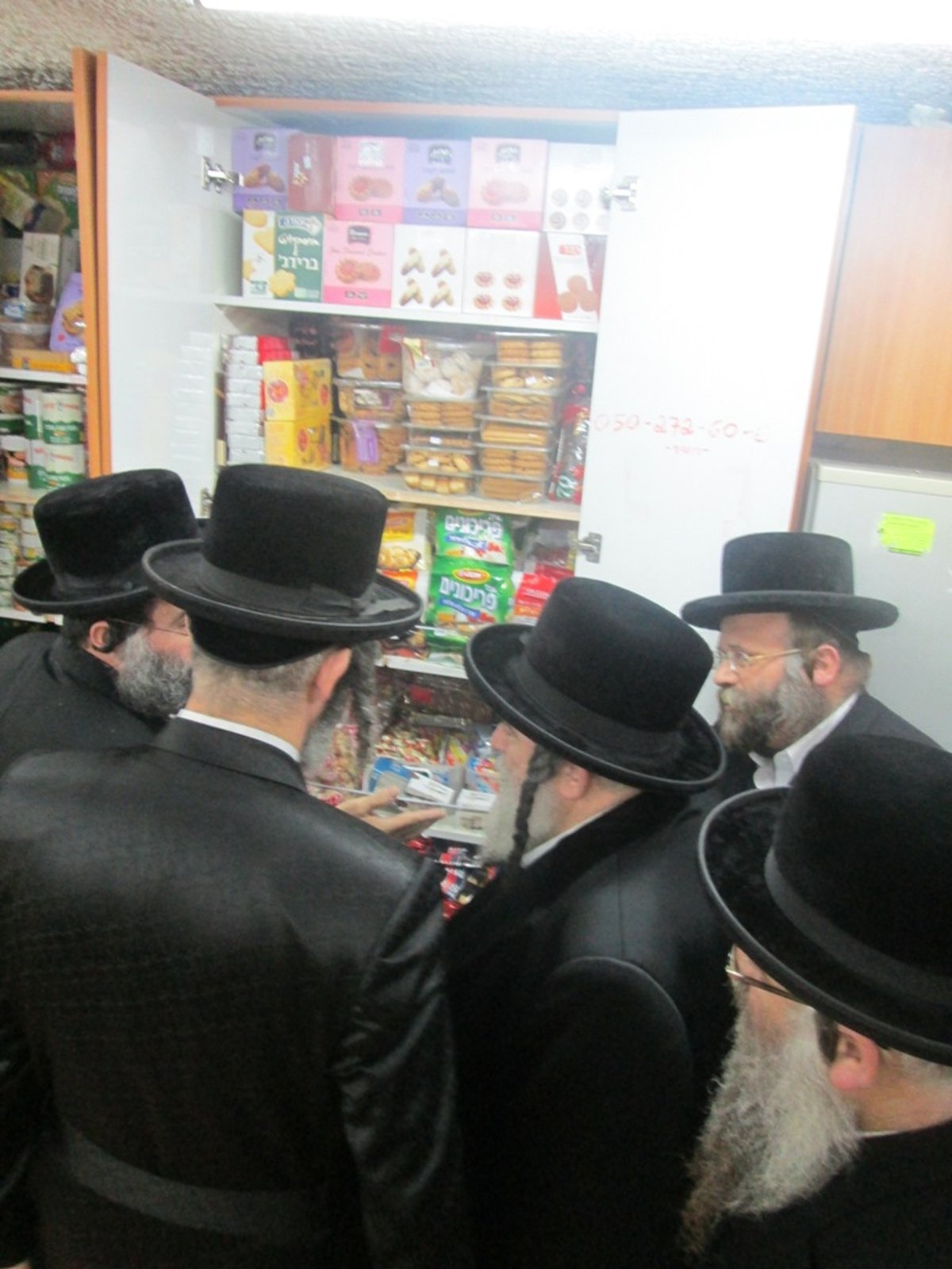 תיעוד: האדמו"ר מויז'ניץ ביקר בתל השומר