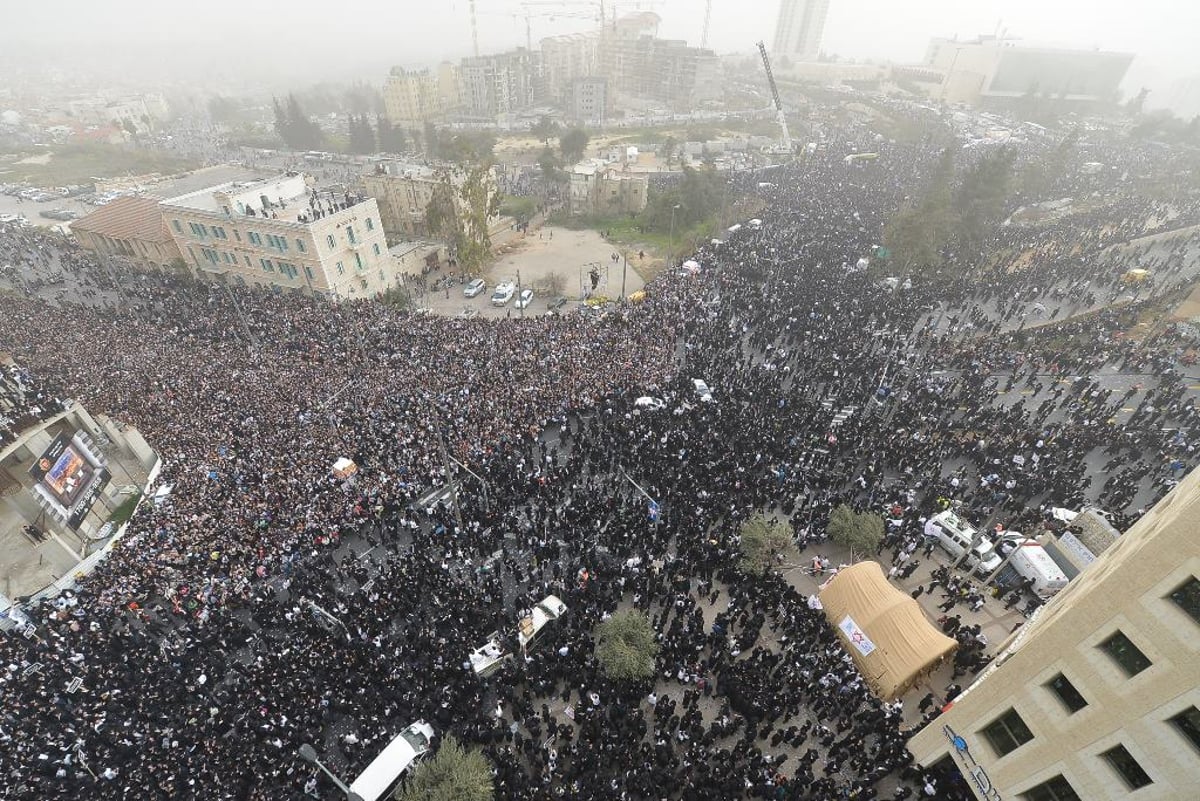 גלריה מרהיבה: מאות האלפים בעדשת אלי סגל