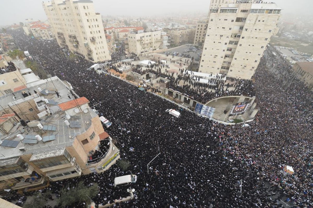 גלריה מרהיבה: מאות האלפים בעדשת אלי סגל