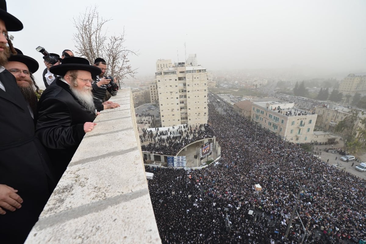 גלריה מרהיבה: מאות האלפים בעדשת אלי סגל