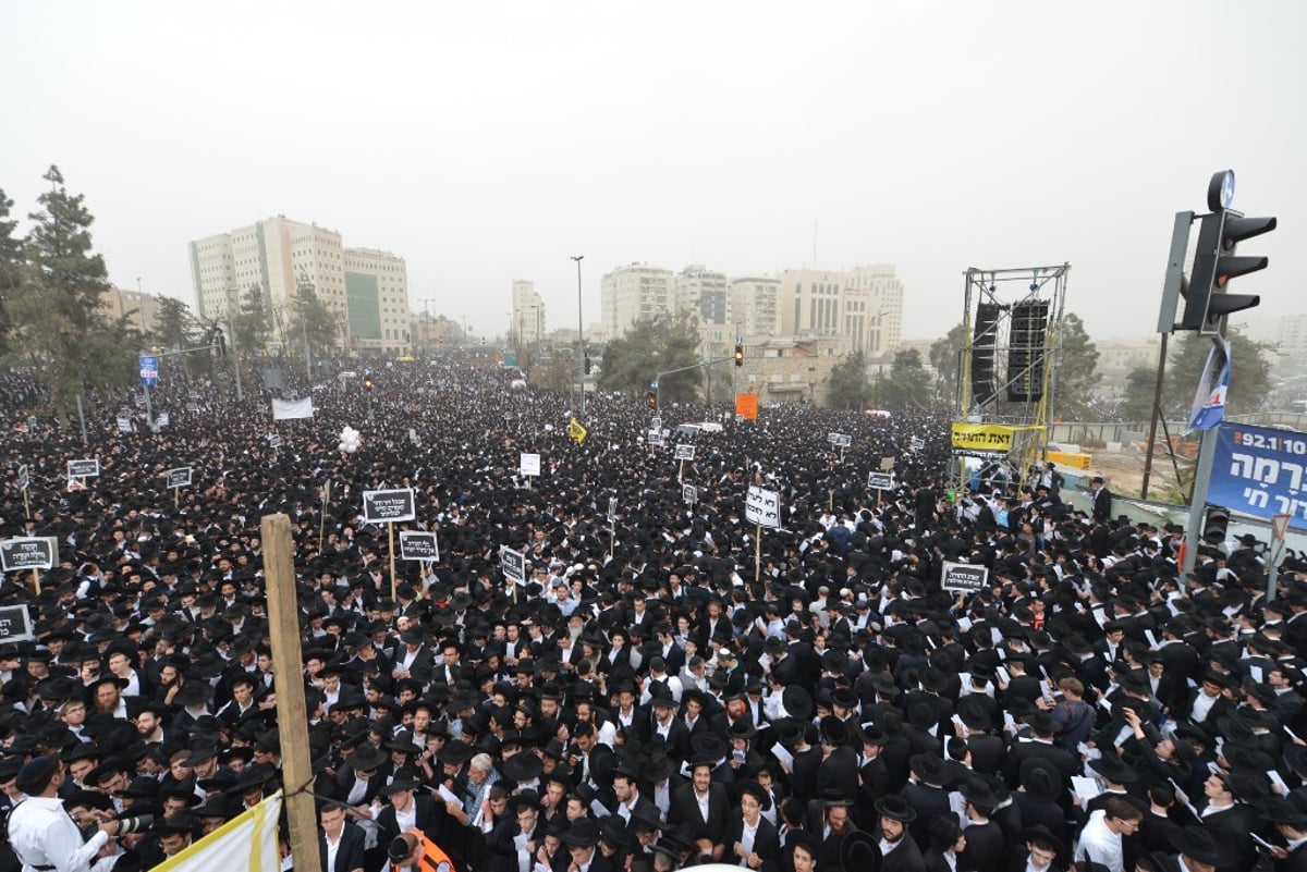 גלריה מרהיבה: מאות האלפים בעדשת אלי סגל