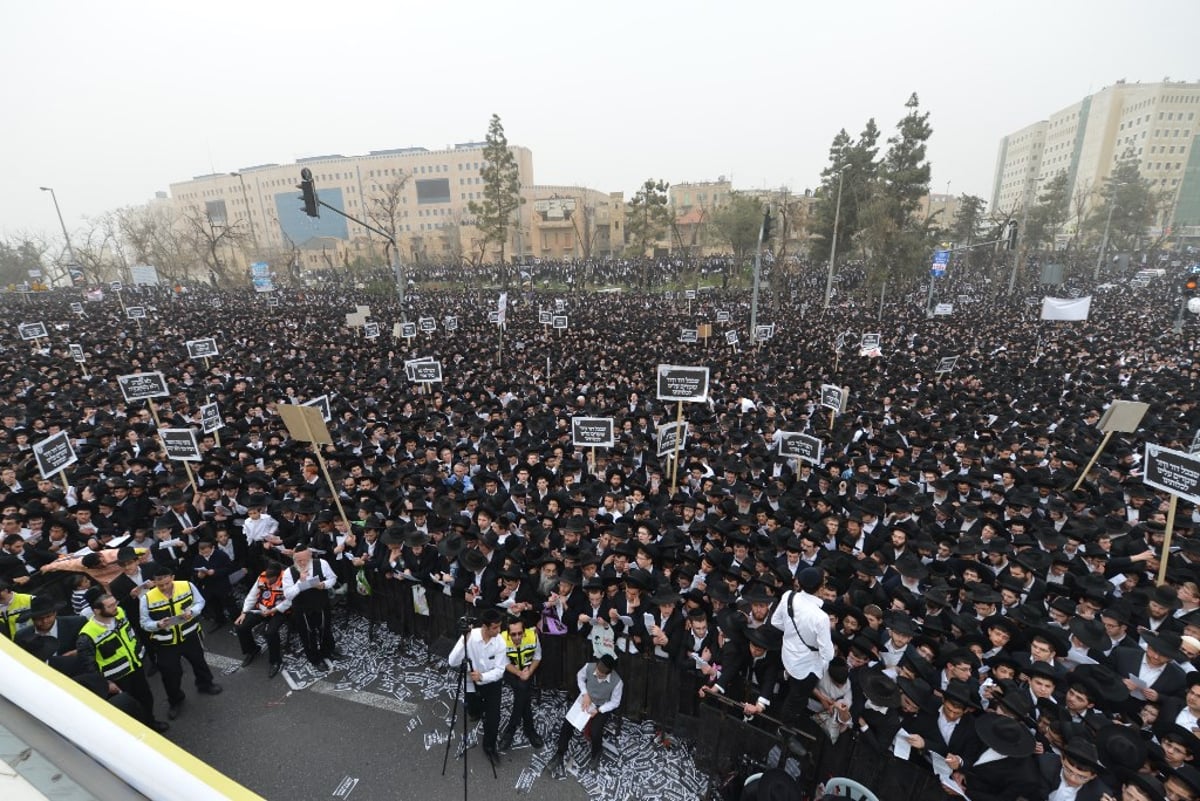 גלריה מרהיבה: מאות האלפים בעדשת אלי סגל