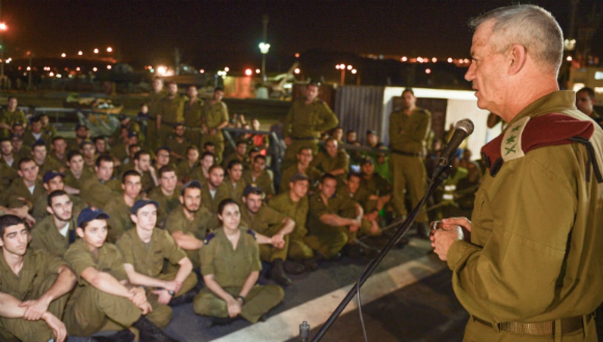 הרמטכ"ל בני גנץ: "לכל כדור ולכל רקטה שהתגלו יש כתובת"