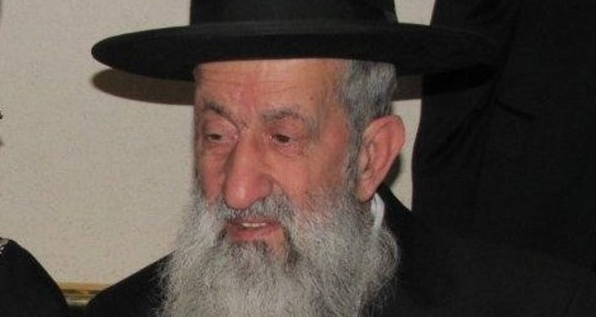 הגאון רבי בן ציון מוצפי